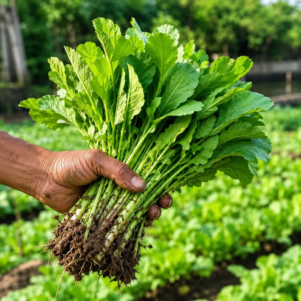 Vườn rau của Huỳnh Thị Bé Lệ